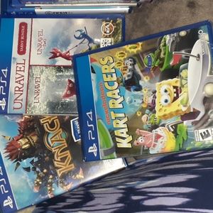 Lot of 3 PS4 E for Everyone games